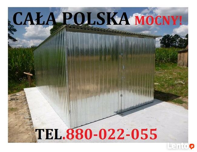 Garaż blaszany 4x5 4x6 GARAŻE 3x5 Cały Kraj MEGA TERMIN raty