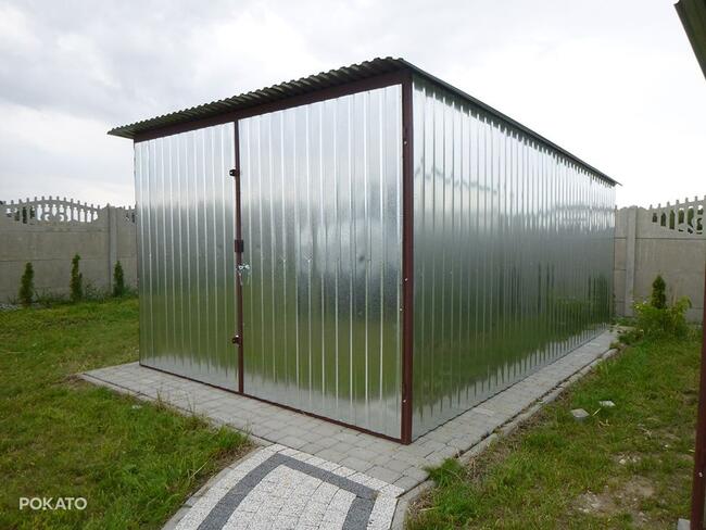 Garaż blaszany 4x5 4x6 GARAŻE 3x5 Cały Kraj MEGA TERMIN raty