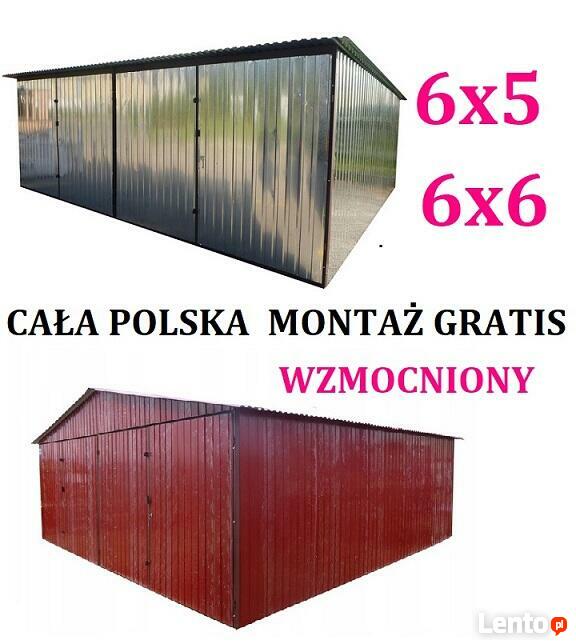 Garaż blaszany 4x5 4x6 GARAŻE 3x5 Cały Kraj MEGA TERMIN raty