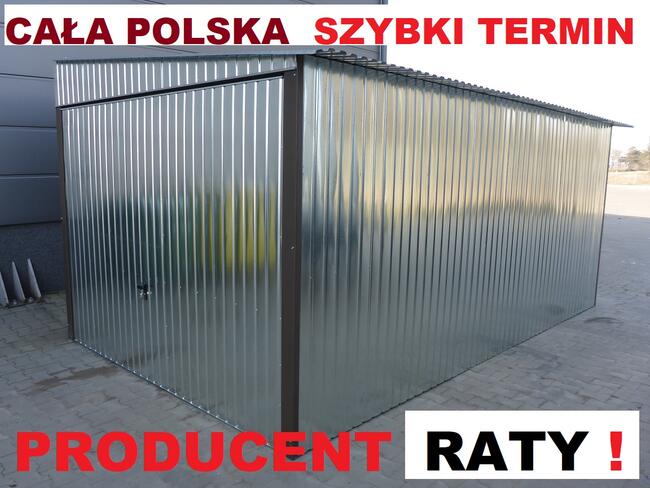 Garaż Blaszak GARAŻE na budowę Cała Polska MEGA TERMIN! Raty