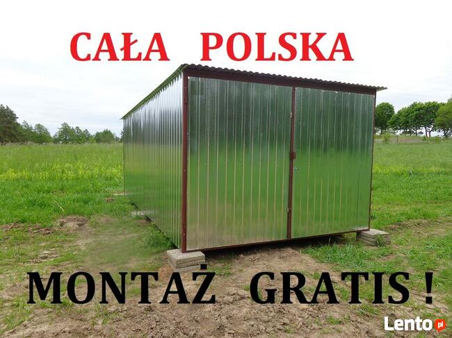 Garaże blaszane GARAŻ Cała Polska MEGA TERMIN ! WZMOCNIONY !