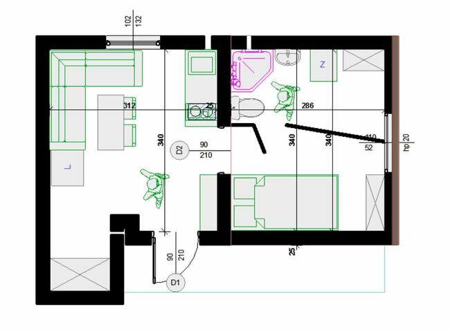MIRKOKAWALERKA 950zł - dla spokojnej osoby, niepalącej