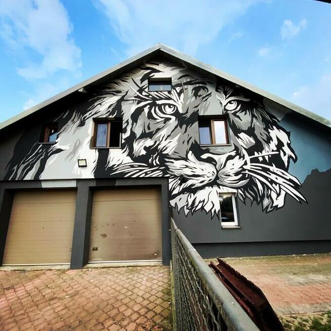 Artystyczne malowanie, Graffiti, Mural, reklama