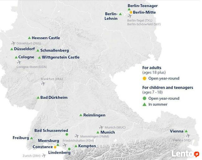Kursy języka NIEMIECKIEGO w Warszawie i za granicą
