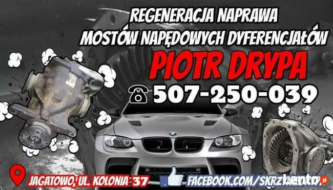 Skrzynie biegów mosty napędowe naprawa regeneracja