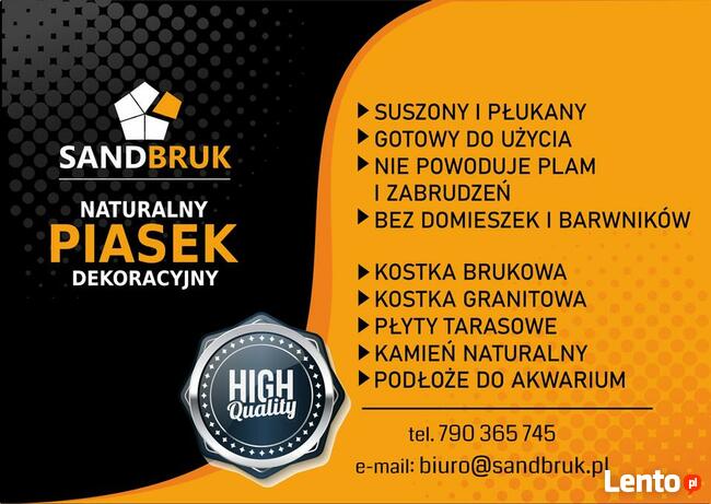 Suchy Płukany Piasek Bazaltowy Fuga Zasypka Grafit 0-2mm