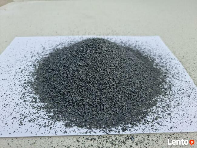 Suchy Płukany Piasek Bazaltowy Fuga Zasypka Grafit 0-2mm