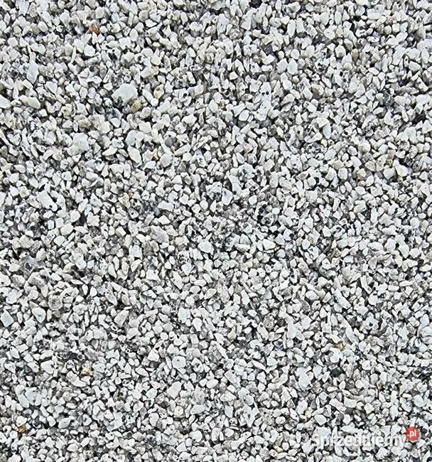 Suchy Żwirek Granitowy Fuga Zasypka 2-5 mm Grys