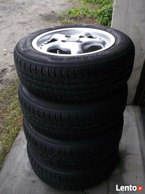 Felgi aluminiowe z oponami w bardzo dobrym stanie. 175x65x14