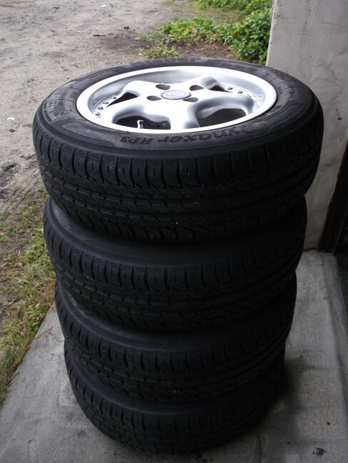 Felgi aluminiowe z oponami w bardzo dobrym stanie. 175x65x14