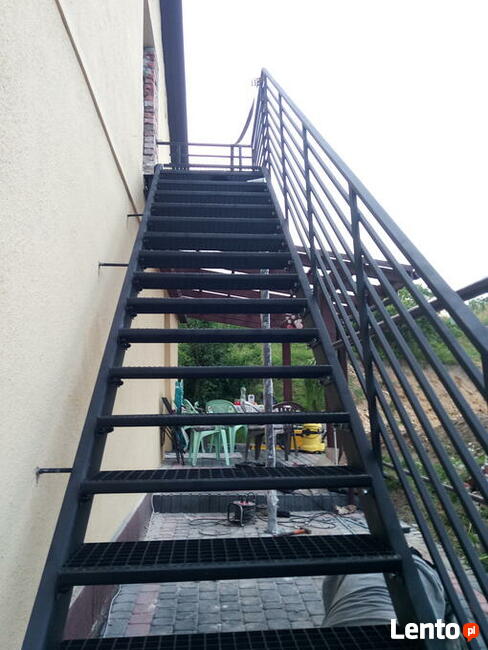 Balustrady balkonowe, ogrodzenia, konstrukcje stalowe itp