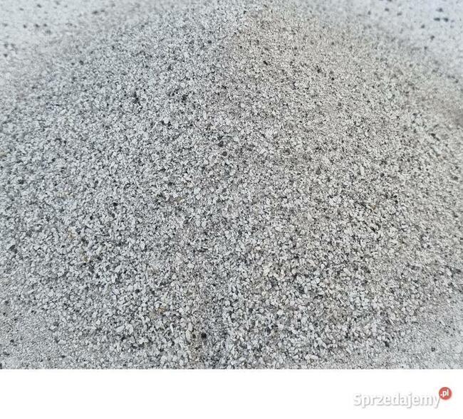 Suchy Piasek Granitowy Fuga Zasypka Jasny Szary 0-2mm