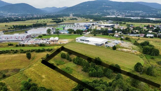 Działka inwestycyjna Wilkowice 1ha