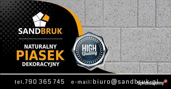 Suchy Piasek Granitowy Fuga Zasypka Brązowy 0-2mm