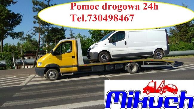 Pomoc drogowa 24h laweta autostrada a2 Łęka tel.730498467