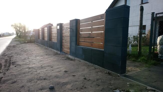 Przęsła drewniane, ogrodzenia drewniane