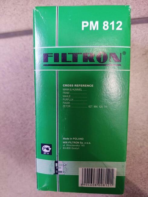 Filtr paliwa PM 812