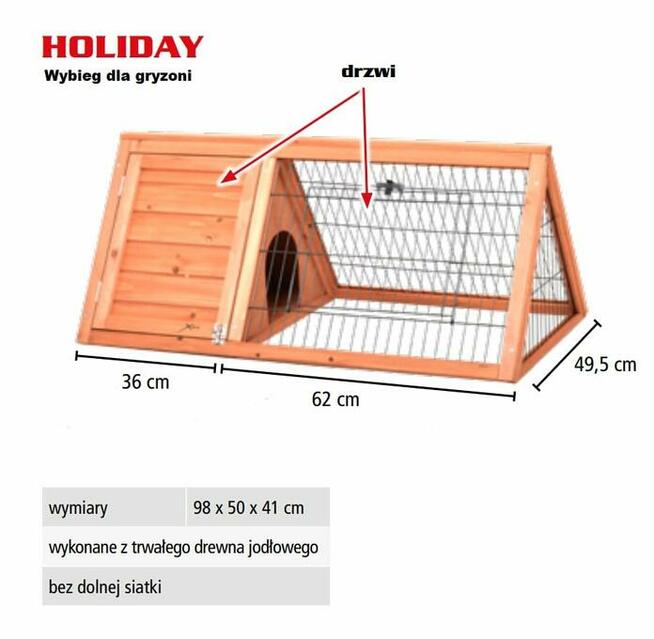 HECHT HOLIDAY -wybieg dla gryzoni / Wiejska 2 / Zielona Góra