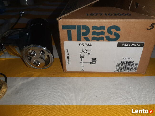 105120DA Prima bateria umywalkowa chrom