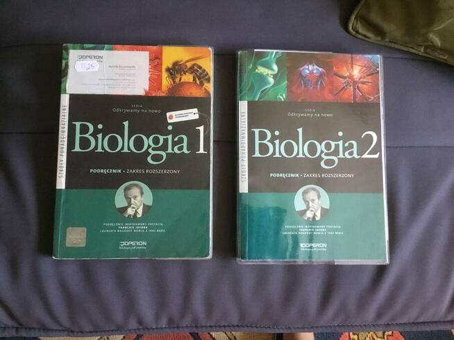 Sprzedam Biologię 1 i 2 część do matury