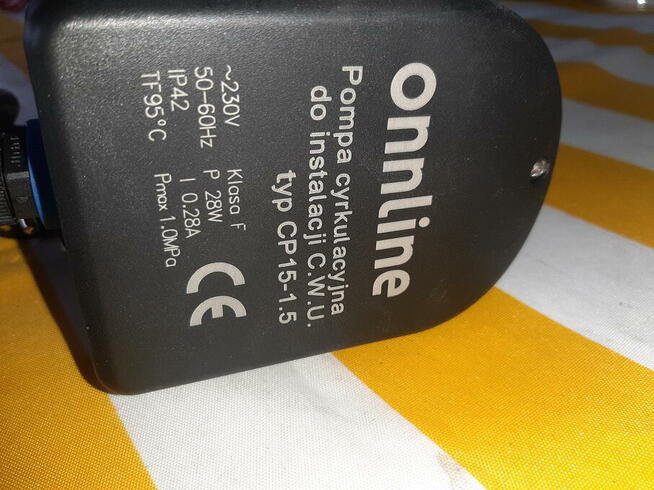 Pompa do cyrkulacji C.W.U. typ CP15 - 1.5 onnline Ferro