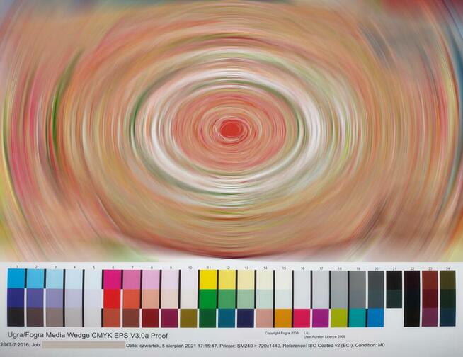 Proof cyfrowy cert ISO12647 Śródmieście Warszawa