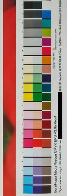 Proof cyfrowy cert ISO12647 Śródmieście Warszawa