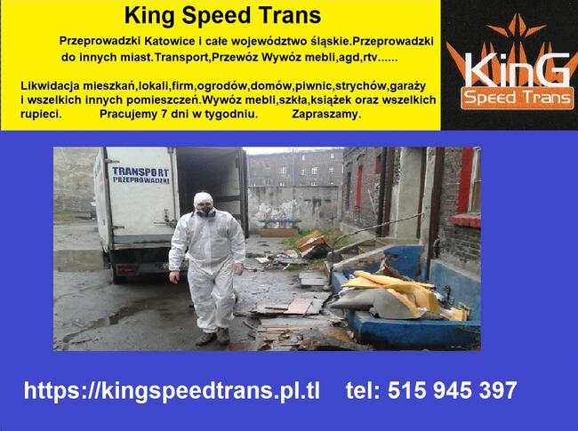 Sprzątanie Wywóz Utylizacja mebli Przeprowadzki Katowice