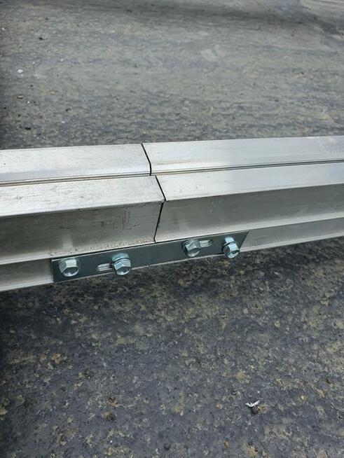 Legar aluminiowy 24x39, konstrukcja pod taras