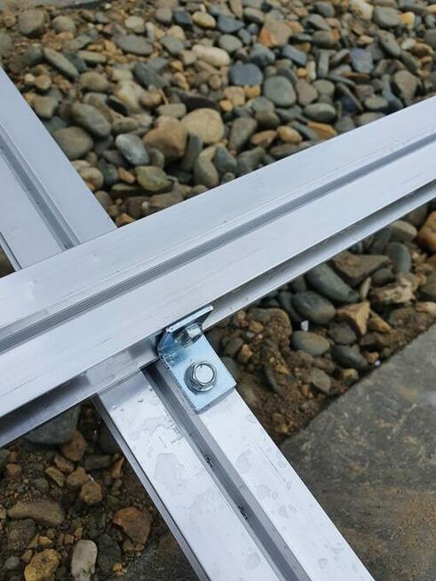 Legar aluminiowy 24x39, konstrukcja pod taras