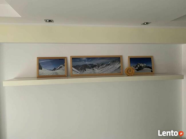 Półka ścienna, biały190x26 cm