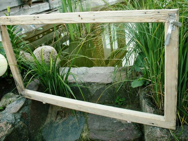 Rama lustro aranżacja wnętrz obraz okno loft 102x57