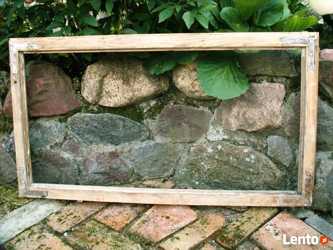 Rama lustro aranżacja wnętrz obraz okno loft 102x57