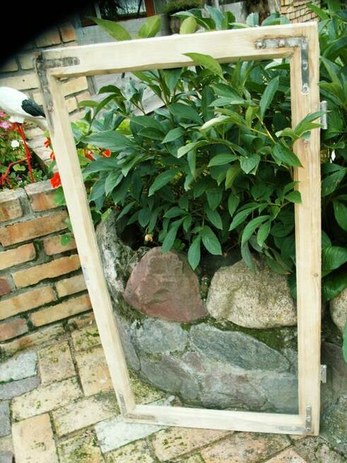 Rama lustro aranżacja wnętrz obraz okno loft 59x104