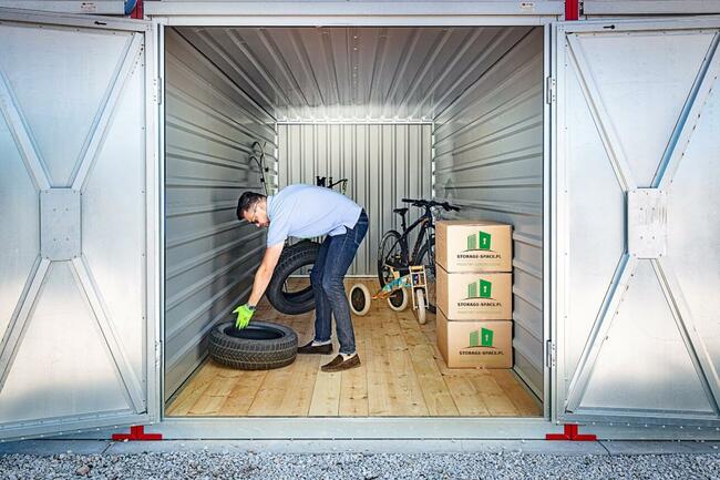 Magazyn samoobsługowy, kontener, przechowalnia, SELF STORAGE