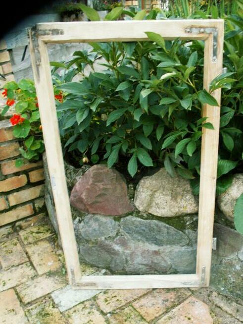 Rama lustro aranżacja wnętrz obraz okno loft 59x104