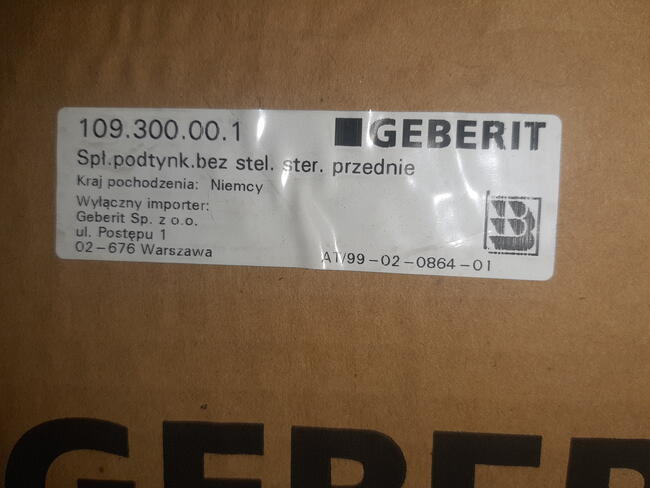 Stelaz podtynkowy geberit do ciezkiej zabudowy