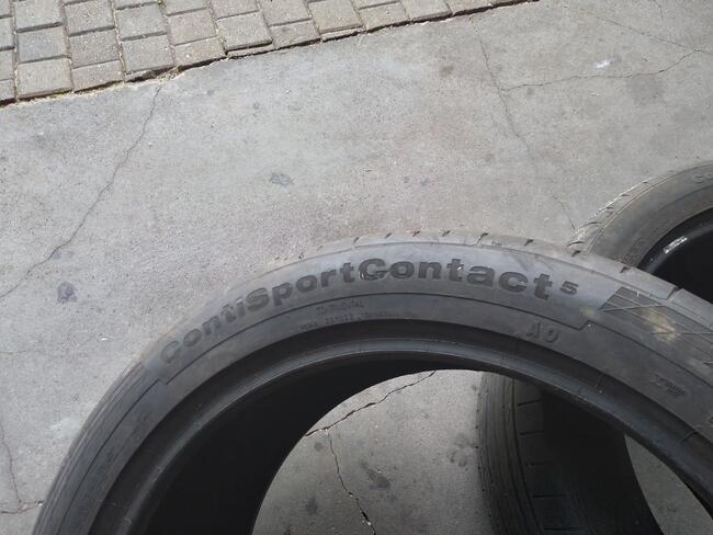 sprzedam opony 285/40/r21 yxl continetal contakt 5 2 sztuki