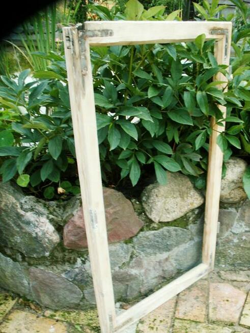 Rama lustro aranżacja wnętrz obraz okno loft 59x104