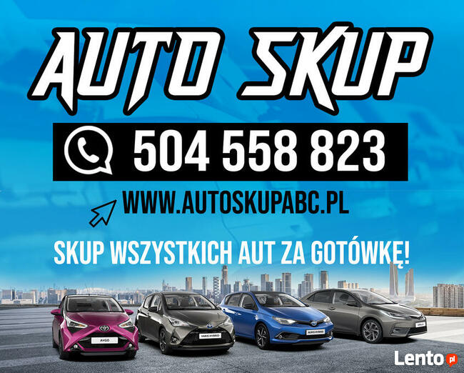 AUTO SKUP / Skup Aut / Skup-Złomowanie Samochodów / Gotówka