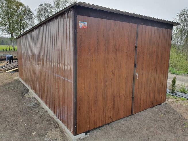 Garaż blaszany Garaże blaszane dowolne wymiary 3x6 4x6 6x5