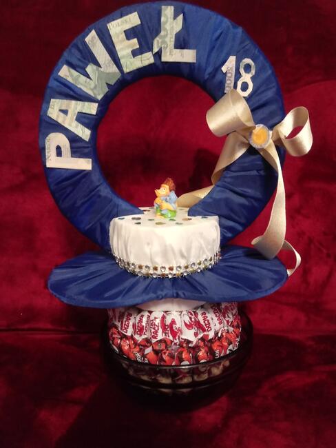 smoczek z cukierków