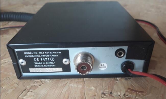 CB Radio Model Onwa MK3 K6122AM/FM - komplet