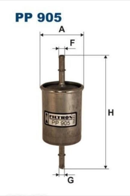 Filtr paliwa FILTRON PP 905