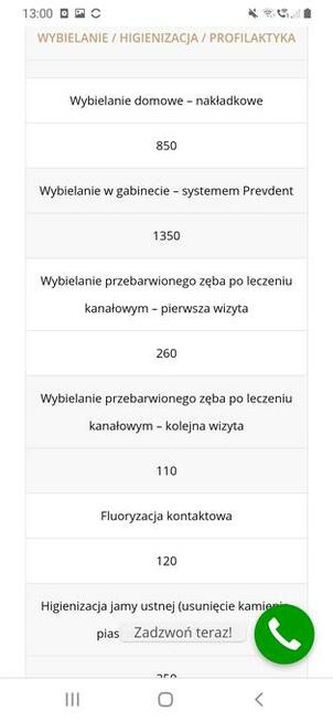 Voucher na profesjonalne wybielanie zębów Okazją-70%