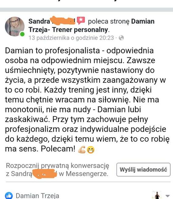 POMOGĘ CI W METAMORFOZIE ! Trener personalny