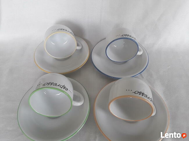 Filiżanka ze spodkiem 4 X ESPRESSO