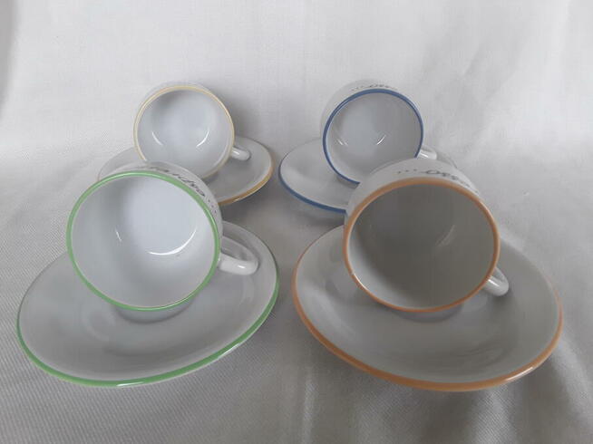 Filiżanka ze spodkiem 4 X ESPRESSO