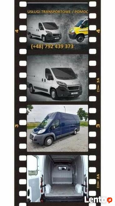 Usługi transportowe bus blaszak L4h3 furgon transport