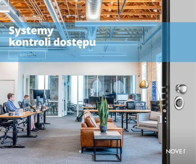 Systemy kontroli dostępu, Okucia obiektowe NOVET B2B